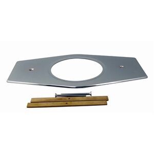 Westbrass D502-26 Remodel Cover Plate Moen Delta Shower Valve Polished Chrome NE